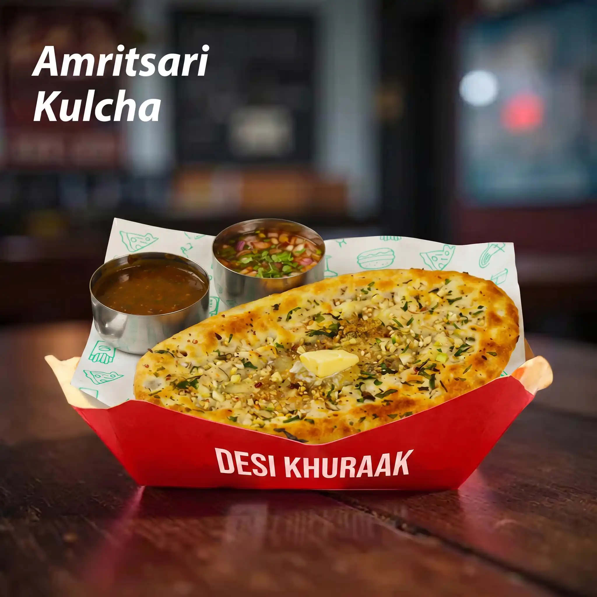 Amritsari Kulcha - Desi Khuraak