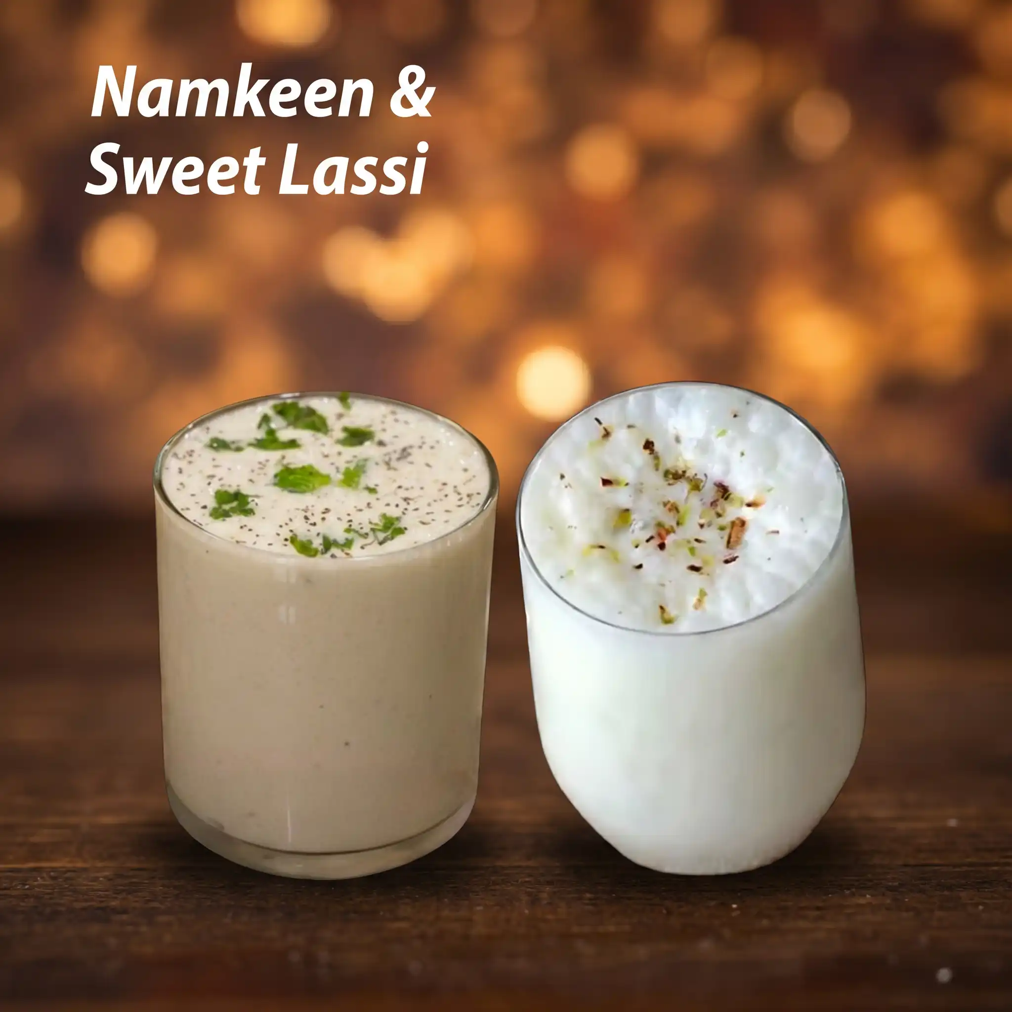 Namkeen & Sweet Lassi - Desi Khuraak