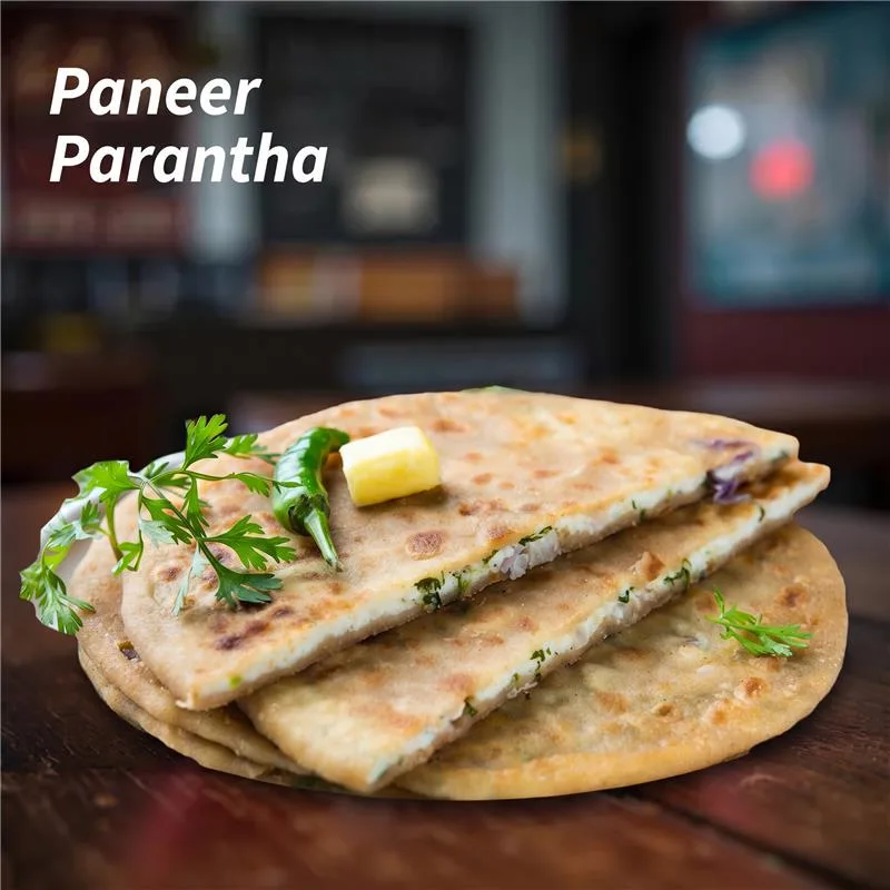 Paneer Parantha - Desi Khuraak