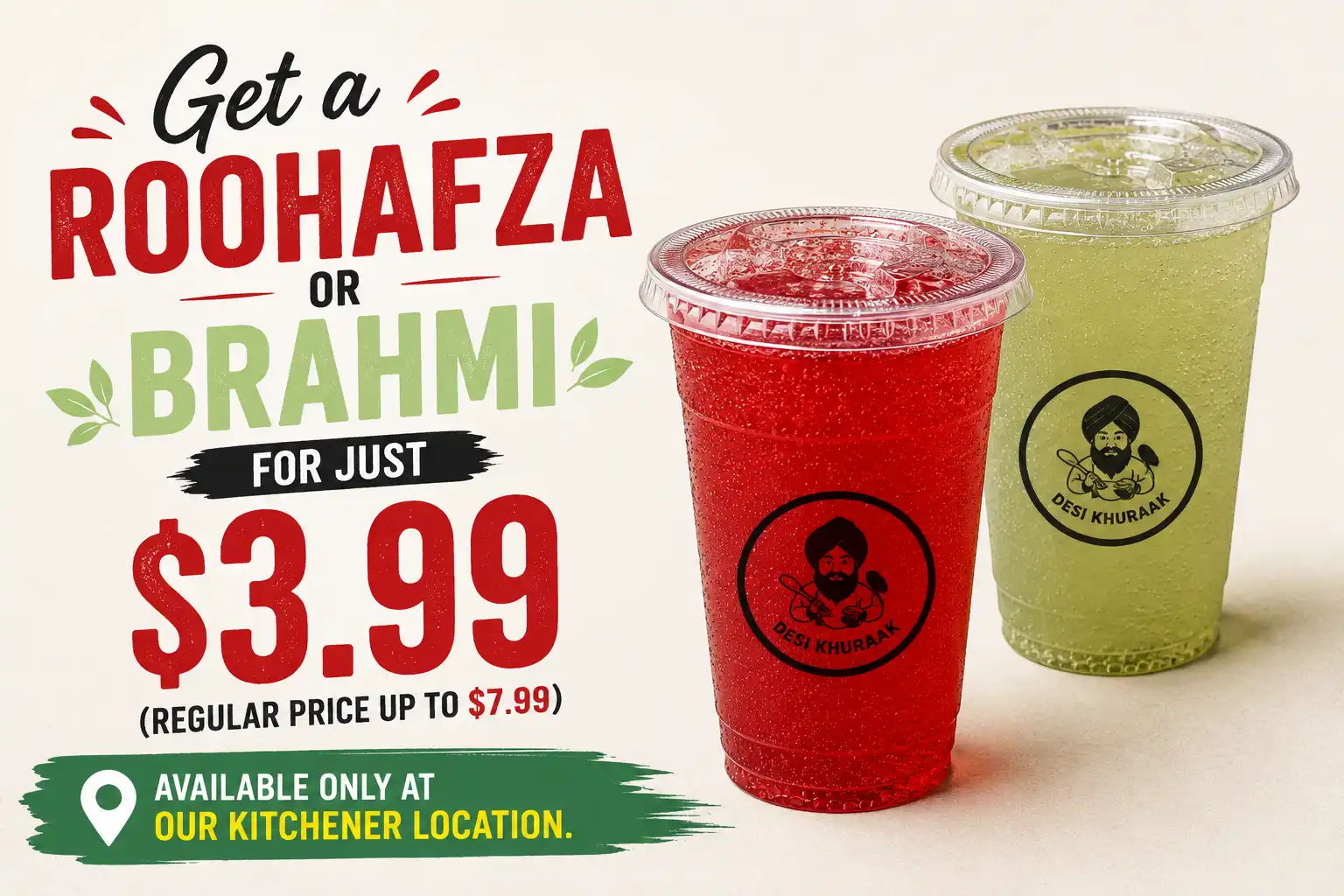 Roohafza and Bramhi Drinks Deal