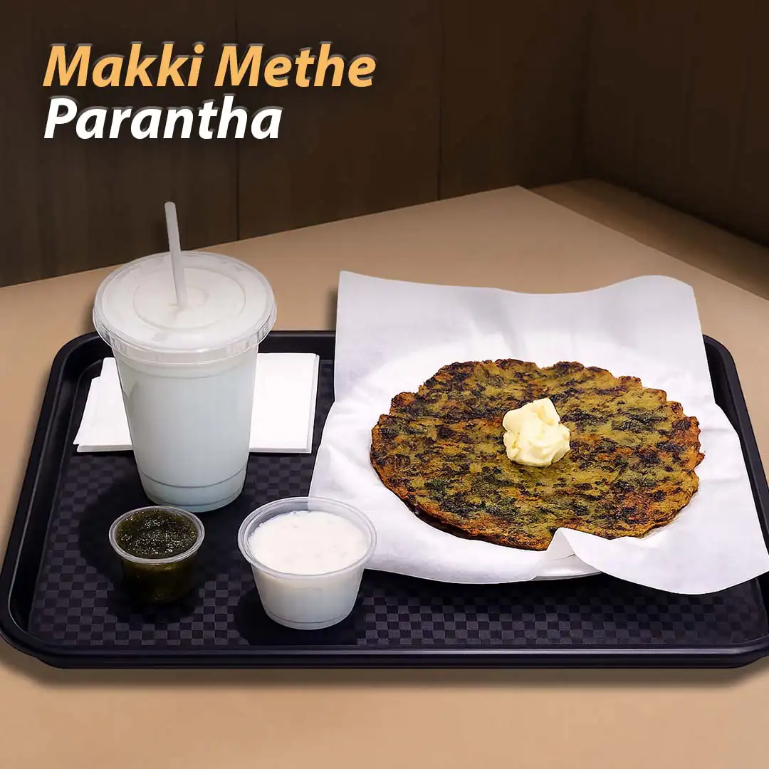 Makki Methe Paratha