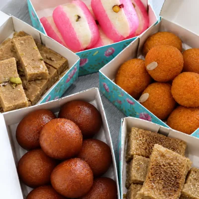 Diwali Sweets at Desi Khuraak in Mississauga